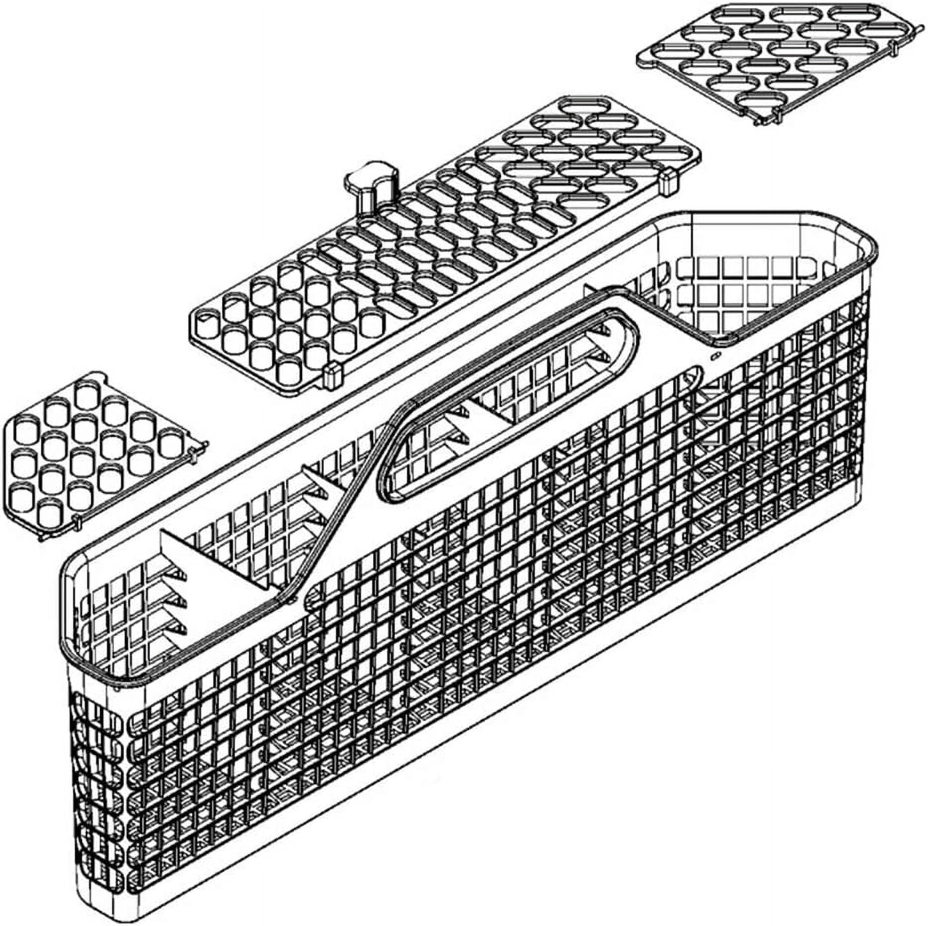GE Genuine OEM WD28X24469 Dishwasher Silverware Basket