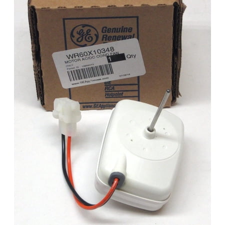 GE Genuine OEM WR60X10348 Refrigerator Condenser Fan Motor