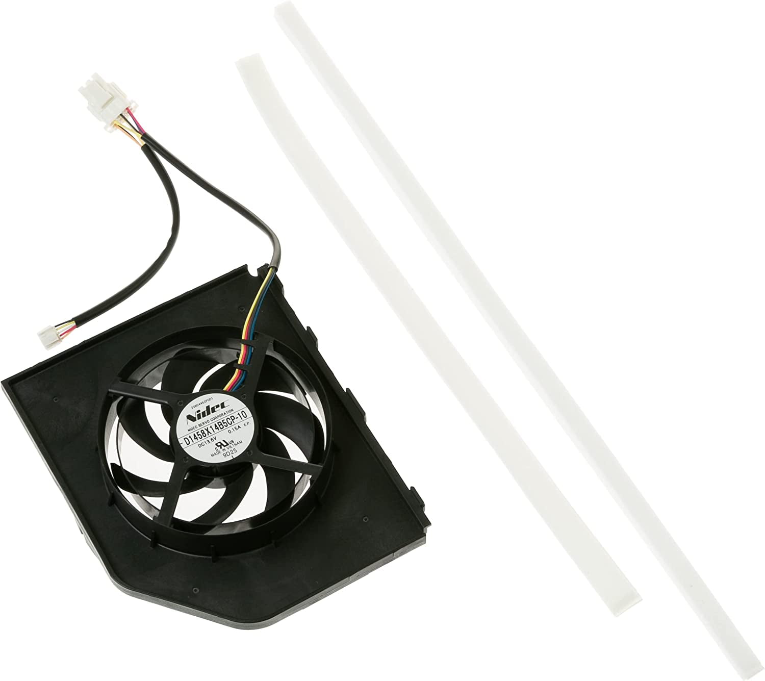 GE Genuine OEM WR60X23363 Refrigerator Condenser Fan Motor Assembly