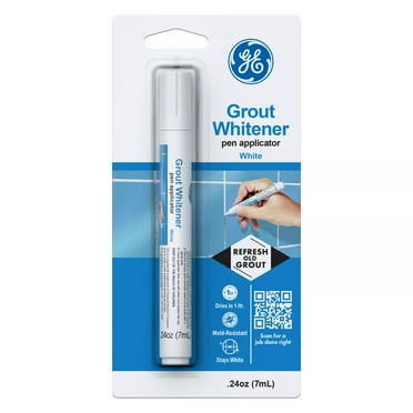 GE Grout Whitener, Pack of 1, White 1  Pen