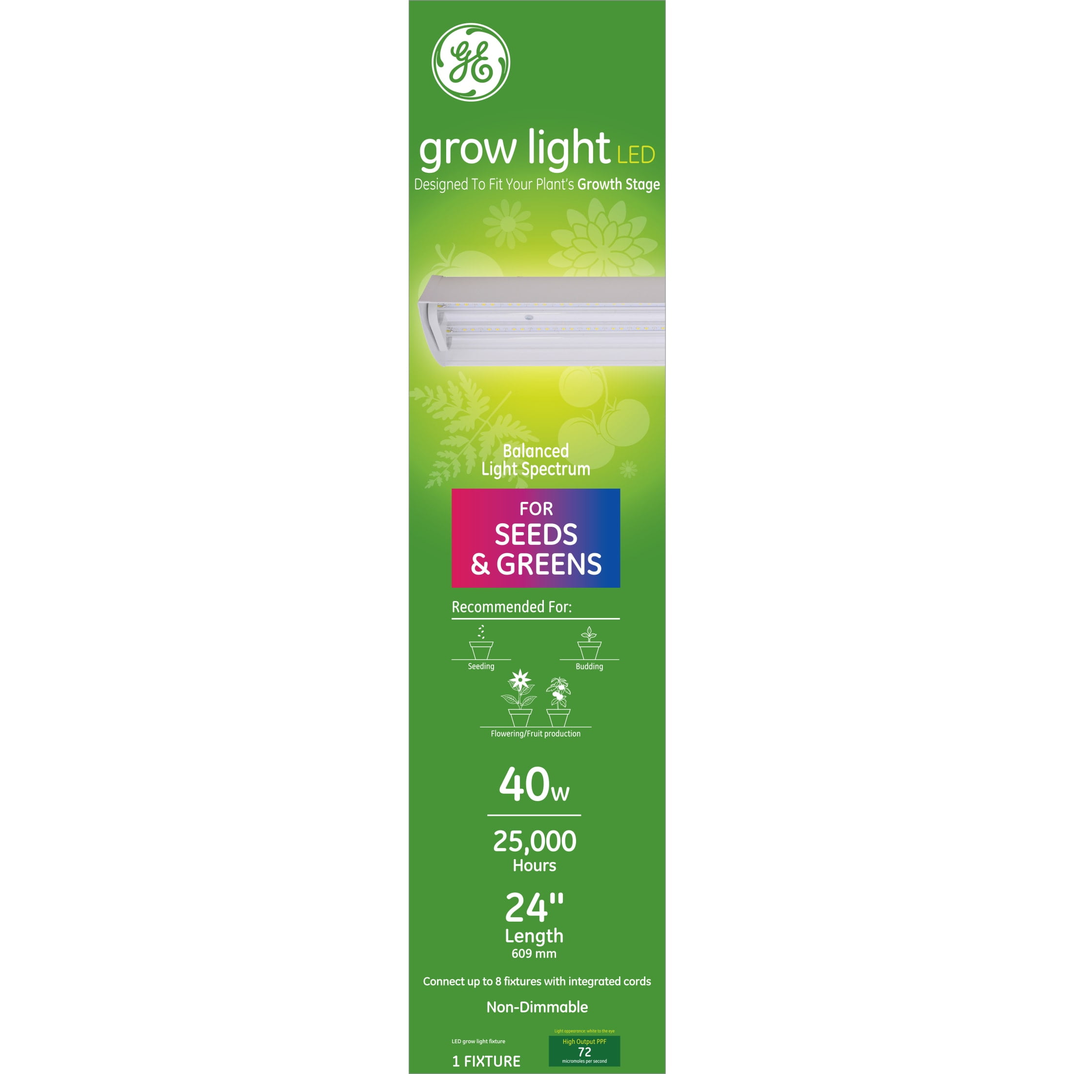 Ge led grow sale light