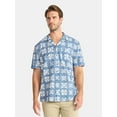 thumbnail image 1 of George Men's and Big Men's Holiday Camp Shirt, Sizes S-3XL, 1 of 5
