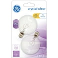 thumbnail image 1 of GE Incandescent Light Bulbs, 25 Watt, G16.5 Globe Bulbs, Small Base, 2pk, 1 of 8