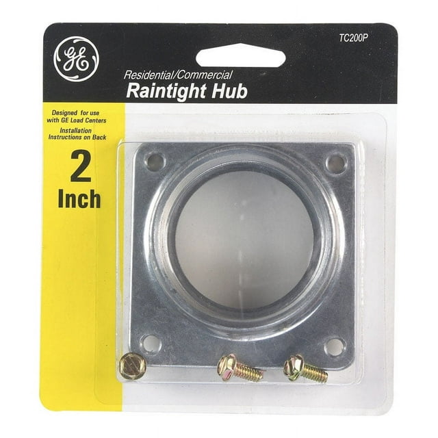GE Industrial TC200 Aluminum Universal Raintight Conduit Hub 2 Inch PowerMark and Gold Plus