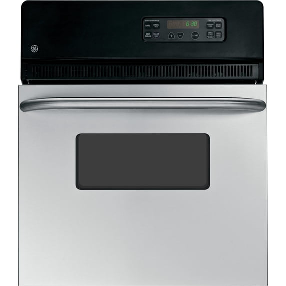 GE JRP20SKSS 24 inch Electric Single Self-Cleaning Stainless Steel Wall Oven