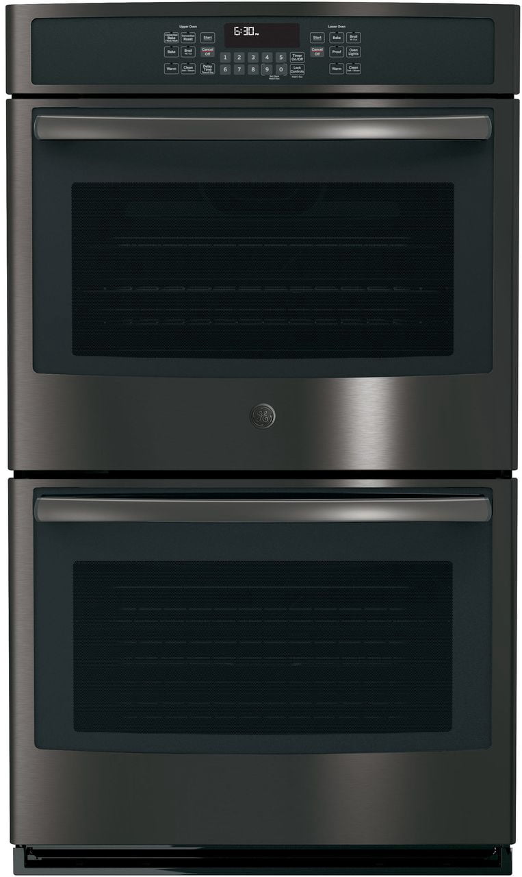 GE JT5500BLTS 30 Inch Built-In Double Wall Oven with Convection