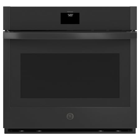 GE - 30" Built-In Single Electric Convection Wall Oven - Black