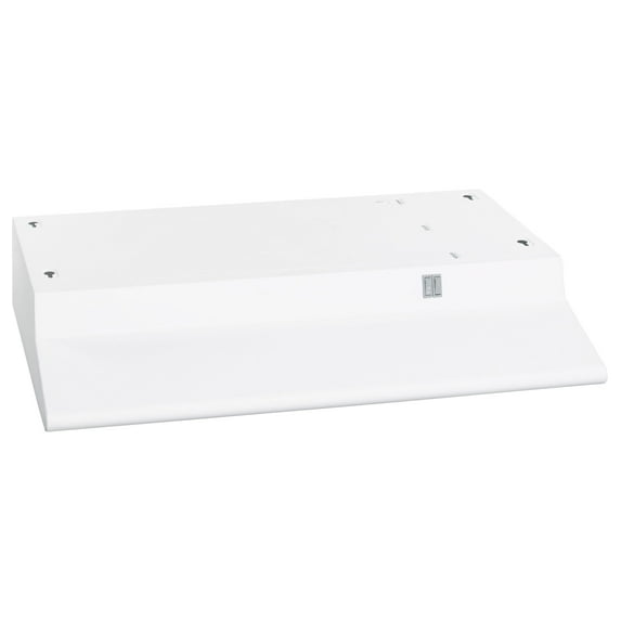 GE JV338HWW 30 White Under Cabinet Hood Up To 170 CFM Internal Blower Vertical Or Rear Exhaust 2-Speed Fan Removable Grease Filter