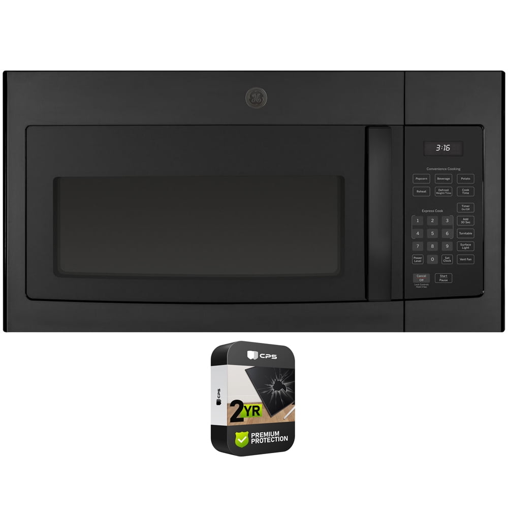 GE JVM3160 1000W Built-In Microwave Hood Combo - 1.6 cu ft - Stainless Steel