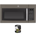 thumbnail image 1 of GE JVM3160EFES 1.6 Cu. Ft. Over-the-Range Microwave Oven Slate Bundle with Premium 2 YR CPS Enhanced Protection Pack, 1 of 8