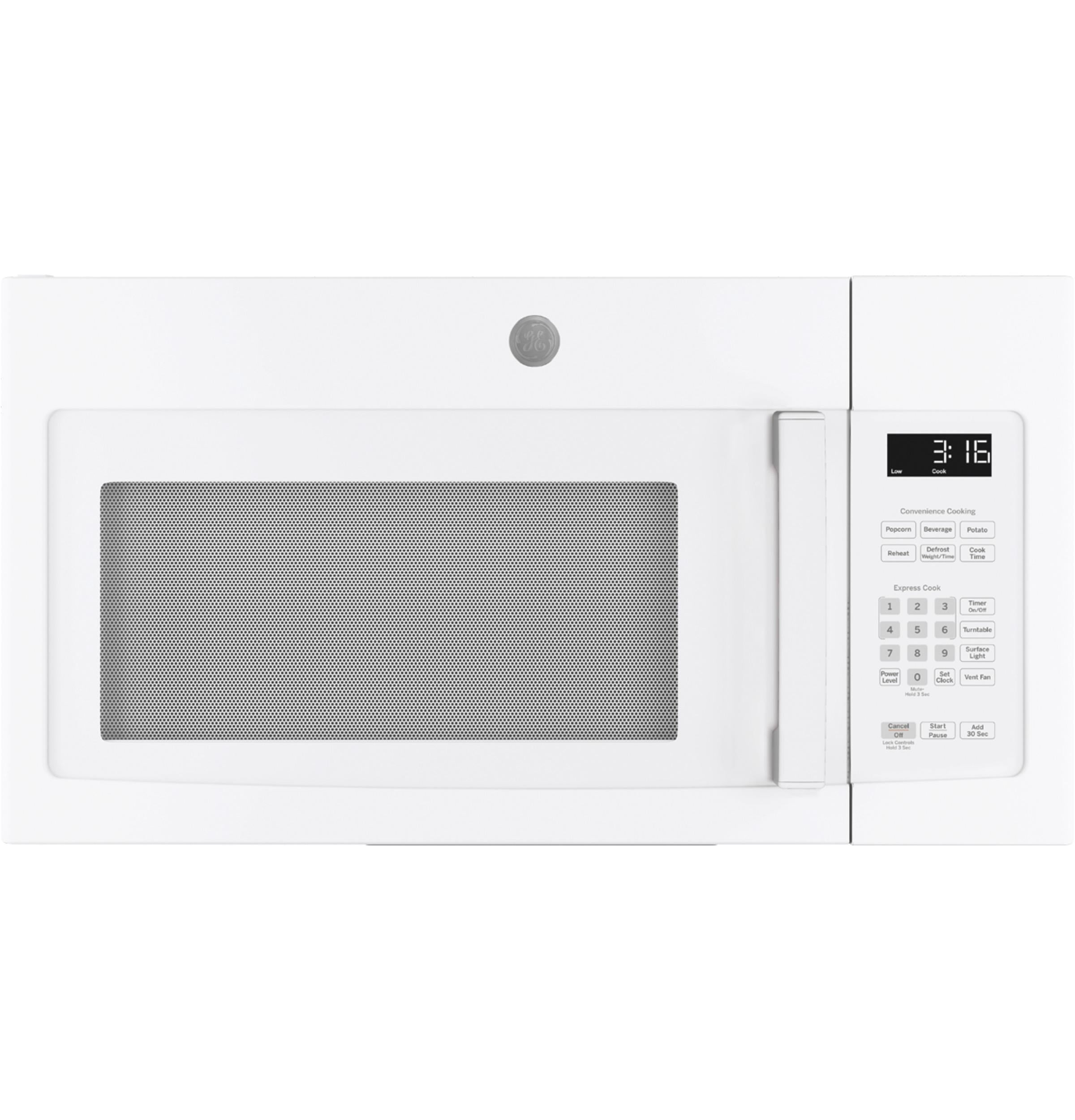 GE JVM3162DJWW Microwave Oven