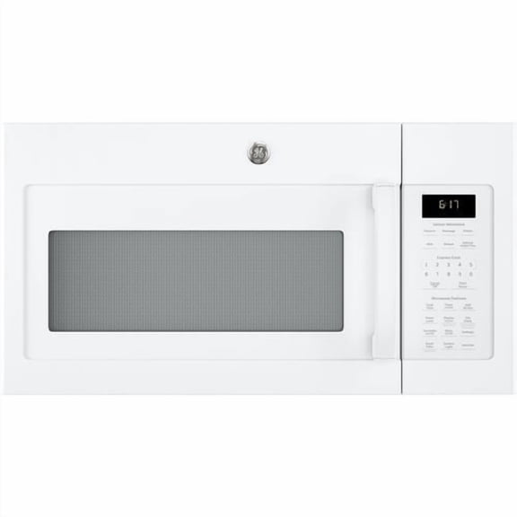 GE JVM6175DKWW 30 Over-the-Range Microwave Oven with 1.7 cu. ft. Capacity in White