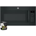 thumbnail image 1 of GE JVM7195DKBB 1.9 Cu. Ft. Over-the-Range Microwave Black Bundle with 2 YR CPS Enhanced Protection Pack, 1 of 11