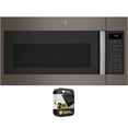 thumbnail image 1 of GE JVM7195EKES 1.9 Cu. Ft. Over-the-Range Sensor Microwave Oven Slate Bundle with Premium 2 YR CPS Enhanced Protection Pack, 1 of 8