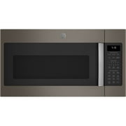 GE JVM7195EKES 1.9 Cu. Ft. Over-the-Range Microwave Oven Slate Bundle with Premium 2 YR CPS Enhanced Protection Pack