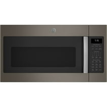 GE JVM7195EKES 1.9 Cu. Ft. Over-the-Range Microwave Oven Slate Bundle with Premium 2 YR CPS Enhanced Protection Pack