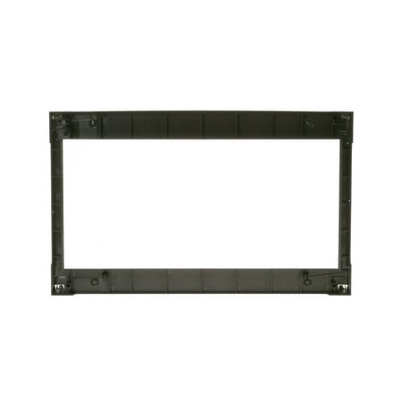 27" Built-In Trim Kit for Select GE Microwaves - Stainless Steel