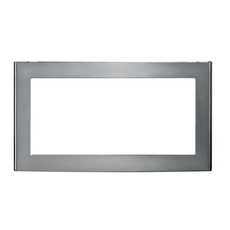 30" Built-In Trim Kit for Select GE Microwaves - Stainless Steel