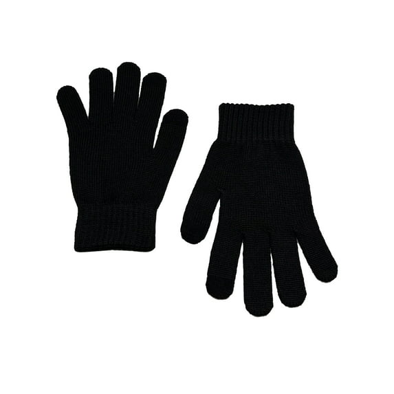 George Men's Knit Touch Glove,Black Soot