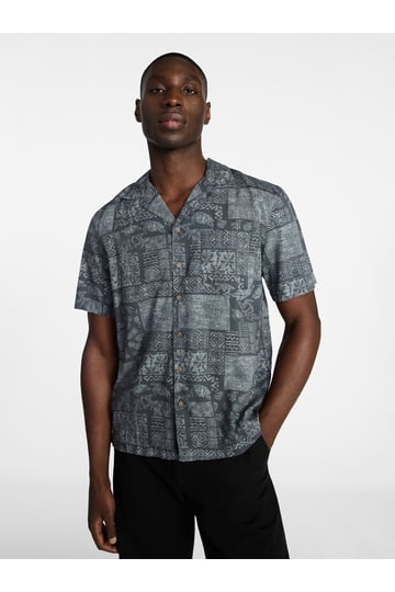 George Button Down Shirts in George | Black - Walmart.com George Button Down Shirts in George | Black - Walmart.com