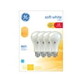 thumbnail image 1 of Open Box GE LED 15-Watt (100W Equivalent) Soft White General Purpose A21 Light Bulbs, Dimmable, 4pk, 1 of 8