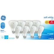 GE LED Light Bulbs, 65 Watt, Soft White, BR30 Floodlights, Medium Base, Frosted Finish, 13yr, 8pk