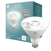 GE LED+ Motion Lamp LED Light Bulbs,Outdoor Floodlight, PAR38 Bulb, 15 Watts 1 Pack