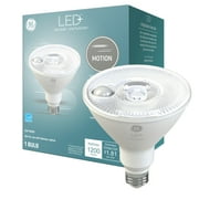 GE LED+ Motion LED Light Bulbs, 15 Watt, Security Light, PAR38, Medium Base