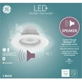 thumbnail image 1 of GE LED+ Speaker Recessed Light Fixture, Indoor Floodlight Fixture, Soft White (1 Pack), 1 of 6