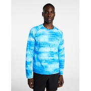 George Men's and Big Men's Rash Guard with Long Sleeves, Sizes S-3XL