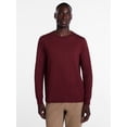 thumbnail image 1 of George Men's and Big Men's Cotton Crewneck Tee with Long Sleeves, Sizes XS-3XL, Big 2XB-6XB & Tall MT-4XLT, 1 of 5