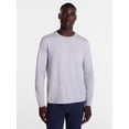 thumbnail image 1 of George Men's and Big Men's Cotton Crewneck Tee with Long Sleeves, Sizes XS-3XL, Big 2XB-6XB & Tall MT-4XLT, 1 of 5
