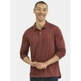 thumbnail image 1 of George Men’s and Big Men’s Interlock Polo Shirt, Sizes S-3XL, 1 of 5