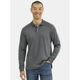 thumbnail image 1 of George Men’s and Big Men’s Interlock Polo Shirt, Sizes S-3XL, 1 of 5