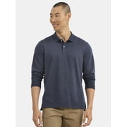 George Men’s and Big Men’s Interlock Polo Shirt, Sizes S-3XL