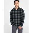 thumbnail image 1 of George Men's & Big Men's Knit Overshirt with Long Sleeves, Sizes S-3XL, 1 of 5