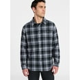 thumbnail image 1 of George Men's & Big Men's Knit Overshirt with Long Sleeves, Sizes S-3XL, 1 of 5