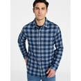 thumbnail image 1 of George Men's & Big Men's Knit Overshirt with Long Sleeves, Sizes S-3XL, 1 of 5