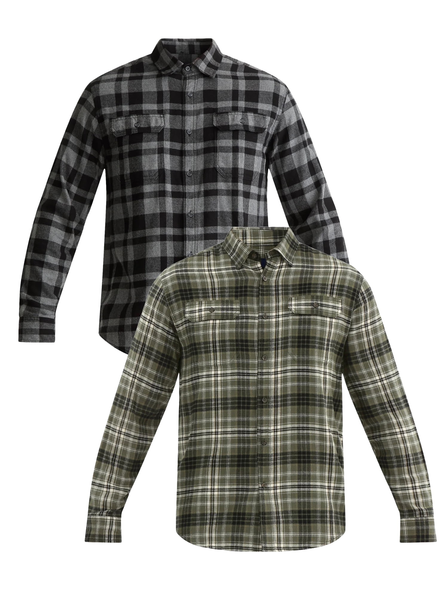 Pocket Double Flannel トップス Field 15024- Shirt Work トップス