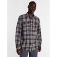 thumbnail image 1 of George Men's and Big Men's Double Pocket Flannel Shirt, Sizes XS-3XLT, 1 of 5