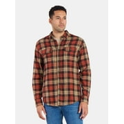 GEORGE GE LS PLAID FLANNEL