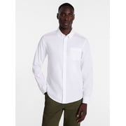 George Men's Poplin Shirt with Long Sleeves, Sizes S-3XL, LT-4XLT, 2XB-6XB