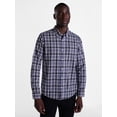 thumbnail image 1 of George Men's Poplin Shirt with Long Sleeves, Sizes S-3XL, LT-4XLT, 2XB-6XB, 1 of 5