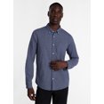 thumbnail image 1 of George Men's Poplin Shirt with Long Sleeves, Sizes S-3XL, LT-4XLT, 2XB-6XB, 1 of 5