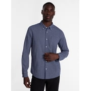 George Men's Poplin Shirt with Long Sleeves, Sizes S-3XL, LT-4XLT, 2XB-6XB