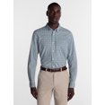 thumbnail image 1 of George Men's Poplin Shirt with Long Sleeves, Sizes S-3XL, LT-4XLT, 2XB-6XB, 1 of 5
