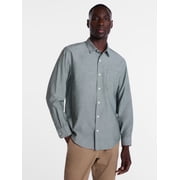 George Men's Poplin Shirt with Long Sleeves, Sizes S-3XL, LT-4XLT, 2XB-6XB