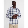 thumbnail image 1 of George Men's Poplin Shirt with Long Sleeves, Sizes S-3XL, LT-4XLT, 2XB-6XB, 1 of 5