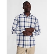George Men's Poplin Shirt with Long Sleeves, Sizes S-3XL, LT-4XLT, 2XB-6XB
