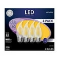thumbnail image 1 of GE Lighting 10193 Medium-Base CAM Clear Dimmable LED Bulb, 2.5W, 200L, 4-Pack, 1 of 2